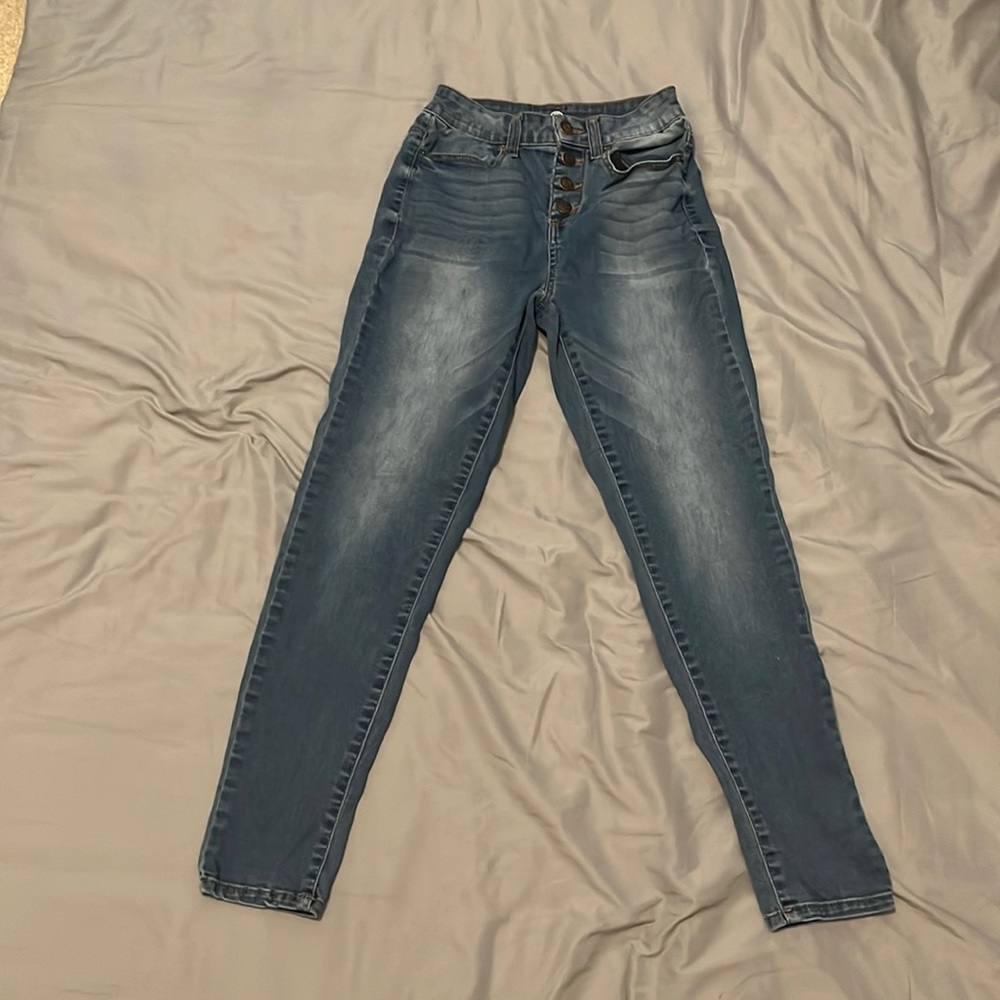 High waisted jeggings